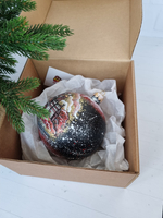 Шар стеклянный "Исакиевский собор",  ручная роспись