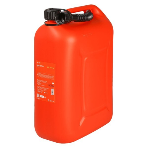 Канистра 25 л /пластик/ с заливным устройством (AIRLINE)