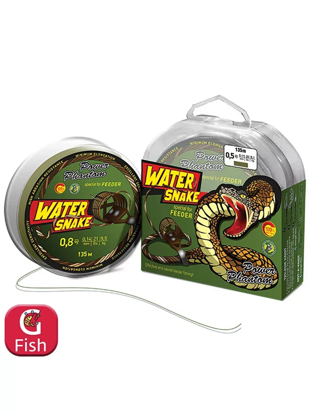 Шнур для рыбалки Power Phantom WaterSnake PE