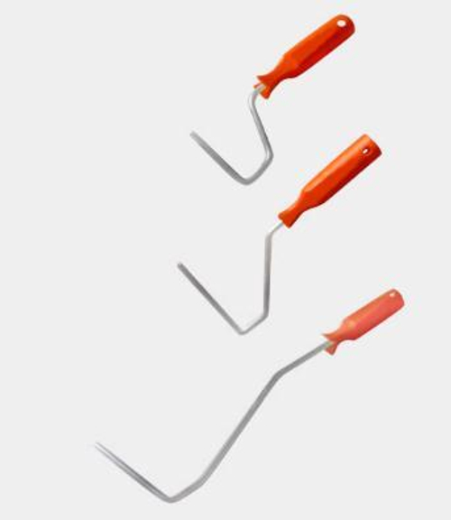 Ручка д/мини/миди ролика  150мм    d6мм (д/рол.150мм) ОЦИНК.стержень    /0565-45