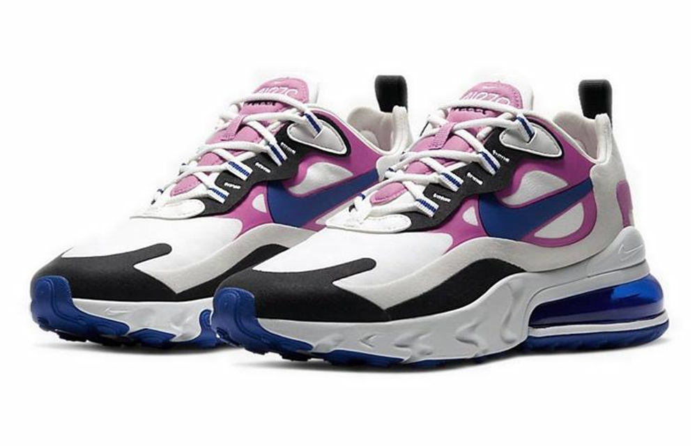 Кроссовки Nike Air Max 270 React (Женская размерная сетка)