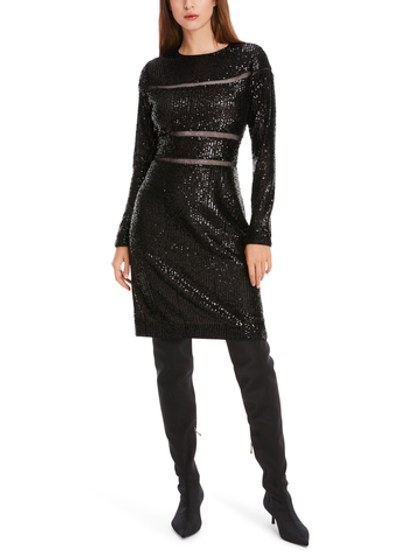 Marc Cain Платье расшитое пайетками