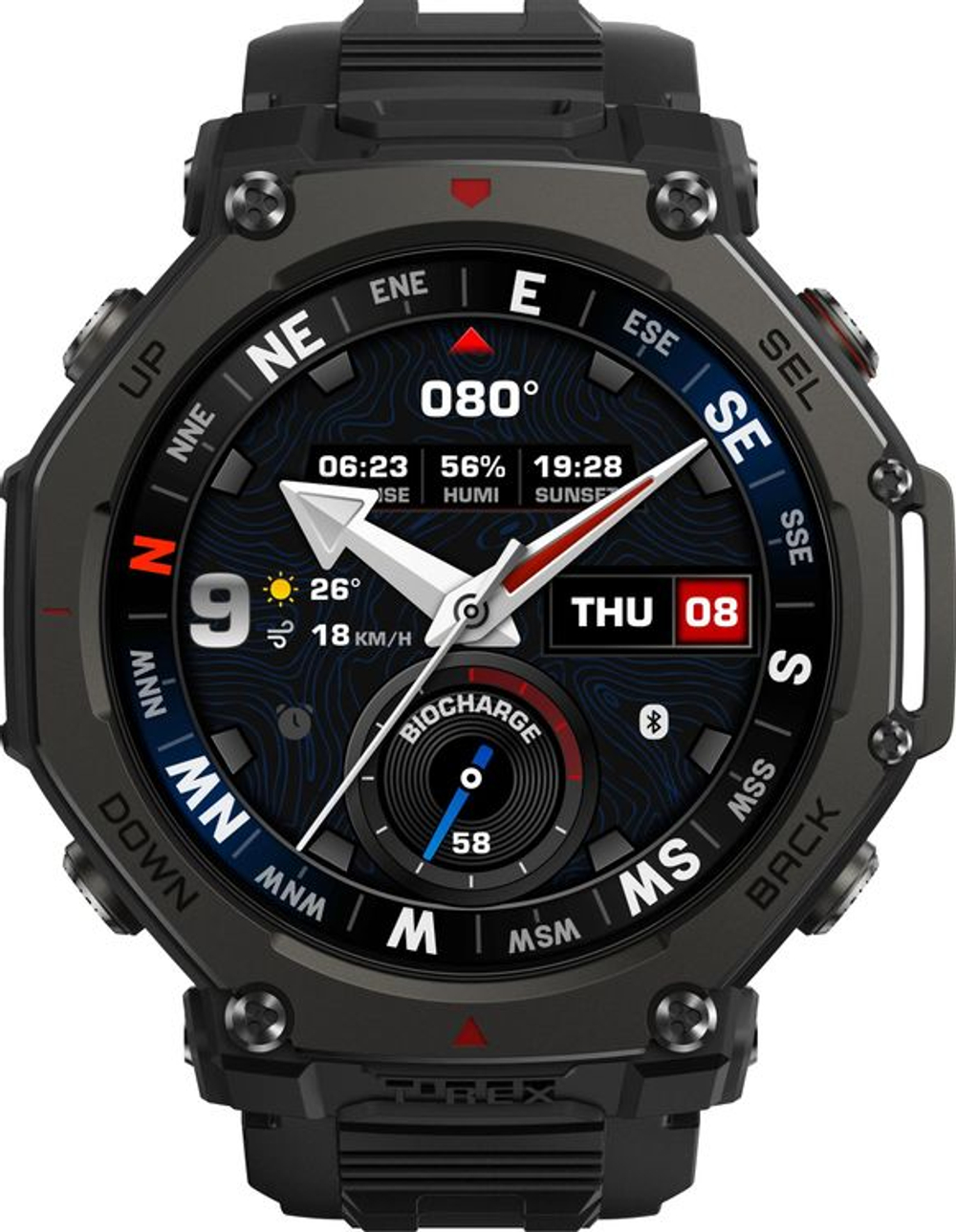 Смарт-часы AMAZFIT T-rex 3 Pro A2444,  48мм,  1.5",  черный
