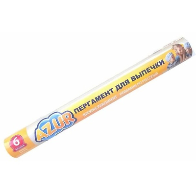 YORK Пергамент  д/выпечки "Азур" 6м*0,28 белая (в рулоне)