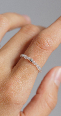 Кольцо "Memo about Mindfulness" из лабрадорита