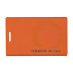 Бесконтактная цветная карта EM-Marine CLAMSHELL (ORANGE) с номером, оранжевого цвета