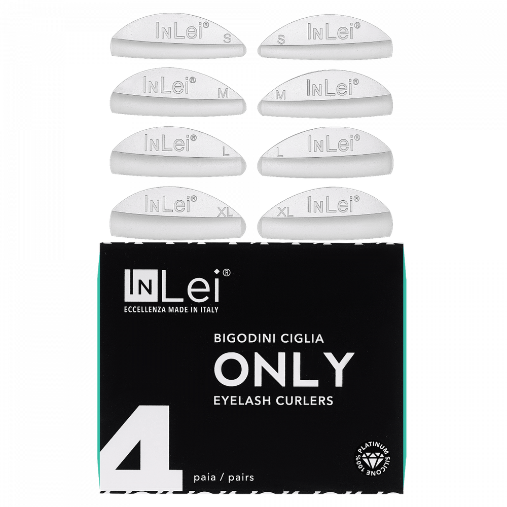 Валики силиконовые набор InLei “TOTAL” 8  pairs MIX Pack (S,M,L,XL,S1,M1,L1,XL1)