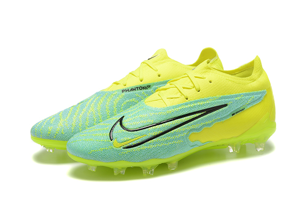 Бутсы Nike Phantom GX Elite FG (Желтый+зеленый)