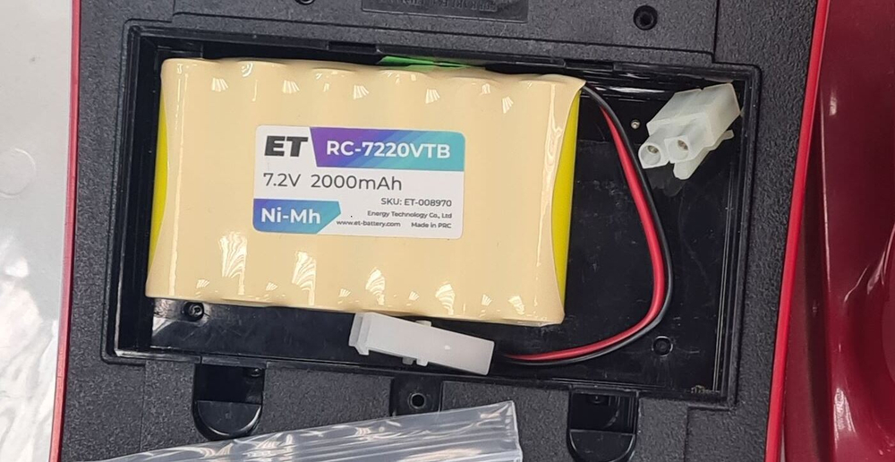 Ремонт аккумулятора детской машинки 7.2В