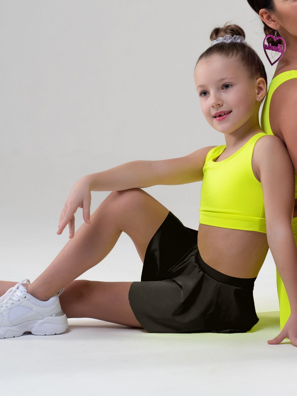 Double Fly Kids shorts, Black