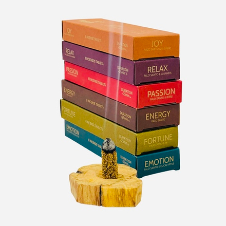 Кубики ISPALLA Palo Santo (6 разных ароматов)