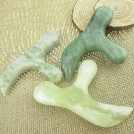 Массажер точечный из нефрита "Птичка"