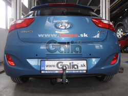 Фаркоп оцинкованный Galia H086A для Hyundai i30 хетчбек 2012-, Kia Ceed хетчбек 2012-(паспорт и сертификат в комплекте)(без электрики)