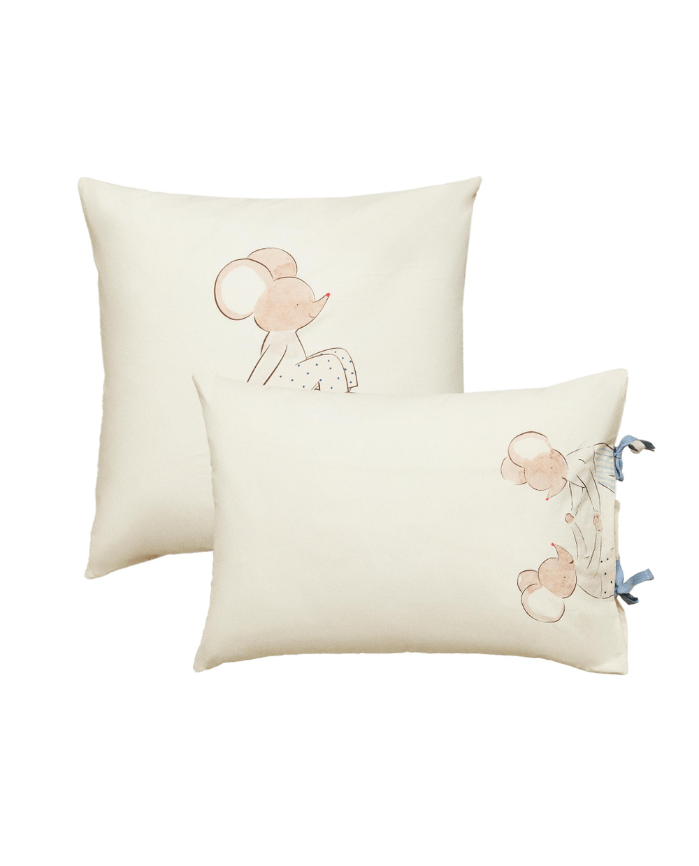 Наволочка Zara Home, хлопок 100%, с цветочным принтом, 2631/091