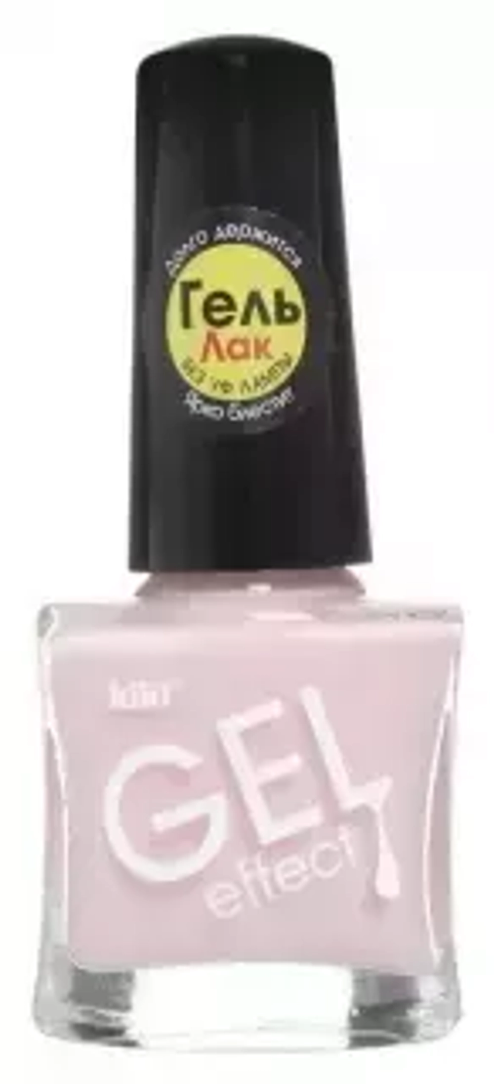 Kiki  лак д/ногтей "GEL EFFECT" №33 (светло-бежевый) 6мл
