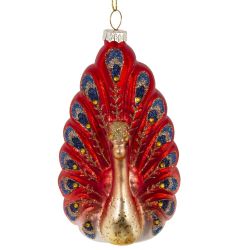 GAEM Украшение новогоднее "Павлин", L7 W4,5 H14 см