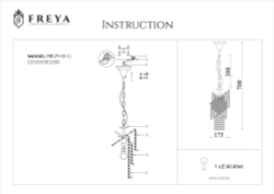 Подвесной светильник Freya FR1129-PL-01-G