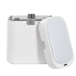 Ведро для мусора сенсорное, овал, Foodatlas JAH-7911, 11 л (белый)