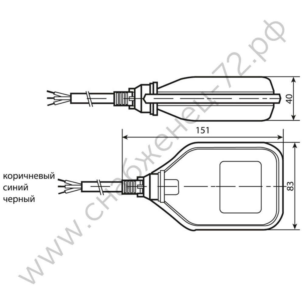 Выключатели поплавковые Энергия TSY