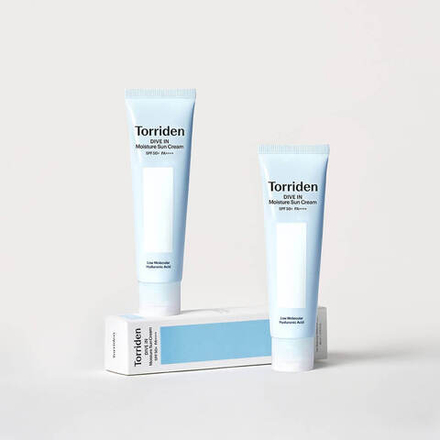 Супер легкий солнцезащитный крем Torriden DIVE IN Watery Moisture Sun Cream, 60мл
