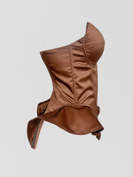 Корсет Womens Fashion атласный без лямок с баской