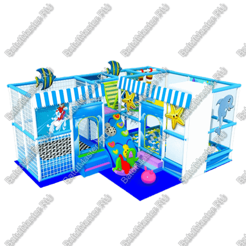 Детский игровой лабиринт «Подводное веселье»