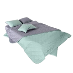 Покрывало + 2 наволочки BuyColor Лаванда/Мята