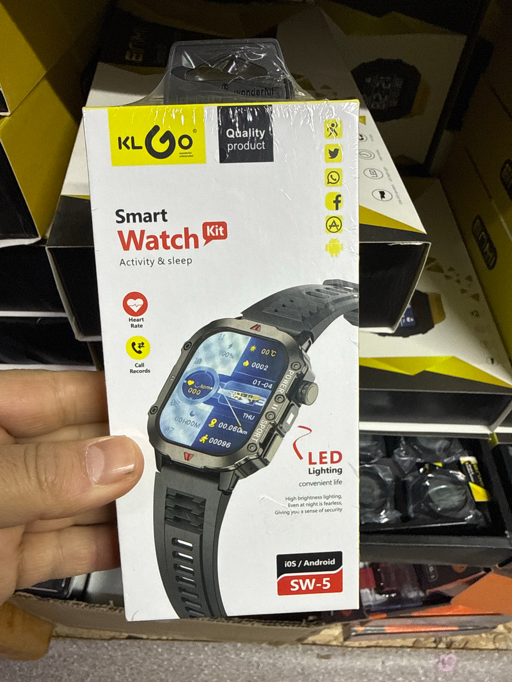 Смартчасы KLGO SW-5