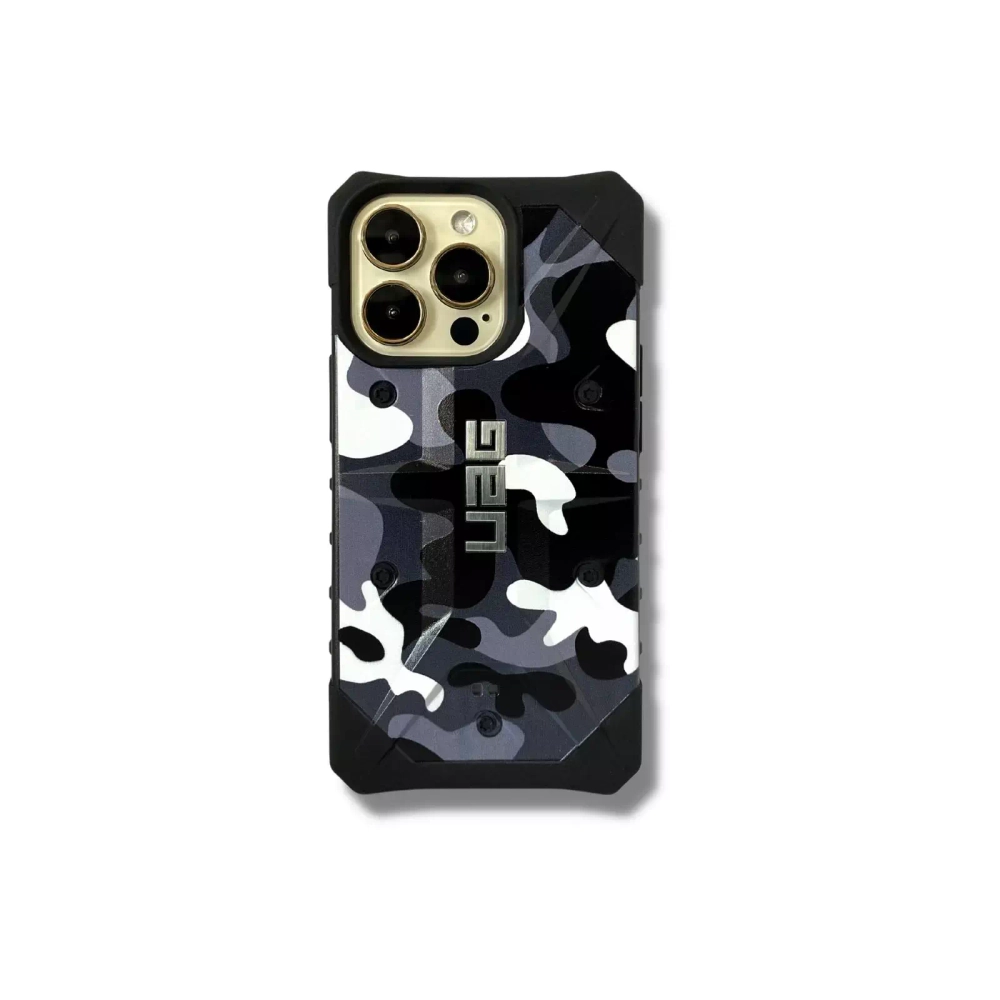 Чехол UAG (копия premium) в коробке. Камуфляж синий