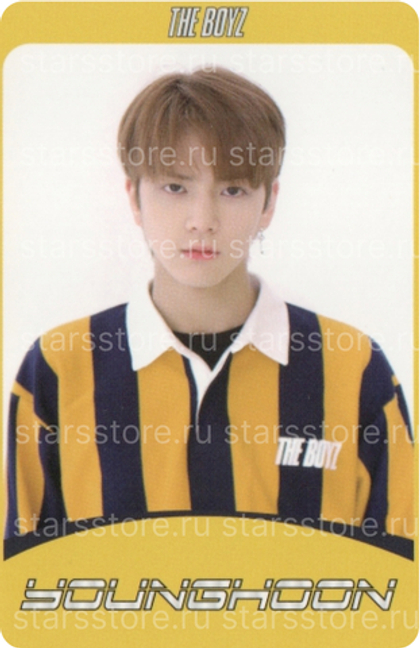 Фотокарта Younghoon THE BOYZ - THE START
