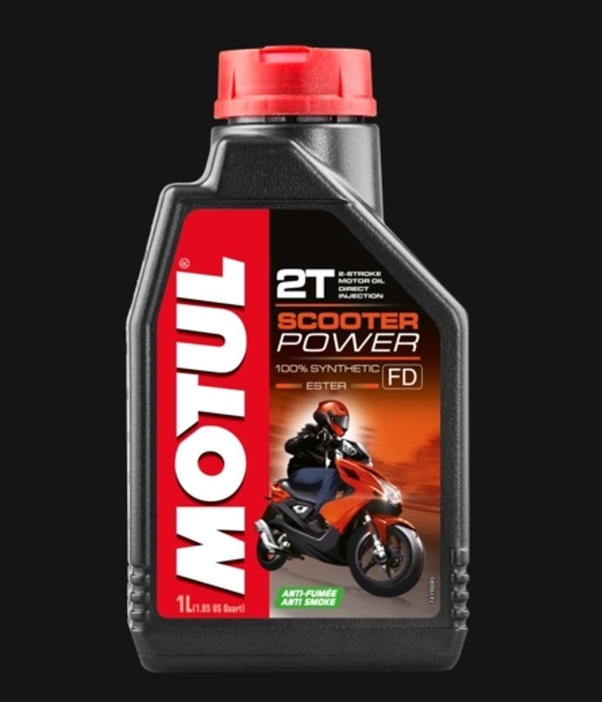 Моторное масло Motul Scooter Power для скутеров (2Т, синт.)