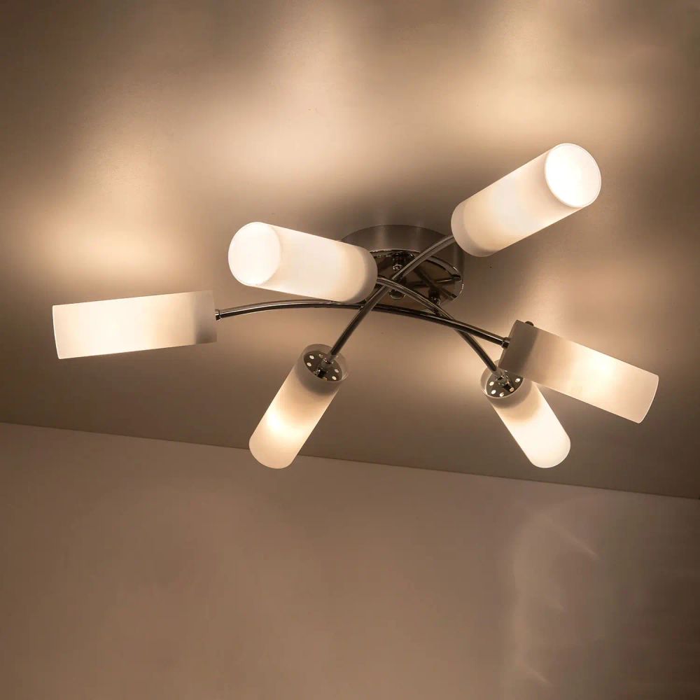 Citilux Новелла CL122161 Люстра потолочная Хром