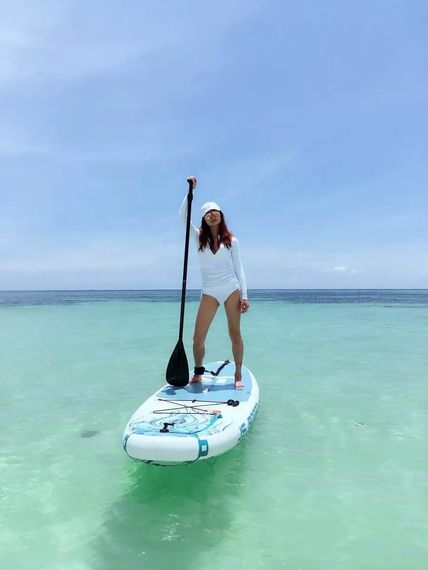 Надувная SUP-доска JS Board Jelly Fish 335х82х15 см полный комплект