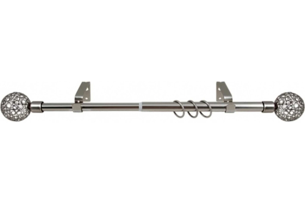 Кованый карниз Legrand раздвижной однорядный длина 1600 - 3000 мм