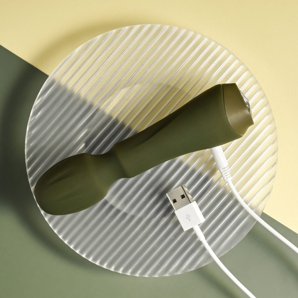 Мини-вибромассажёр Selopa Heartfelt, 13,4 см, гибкая головка