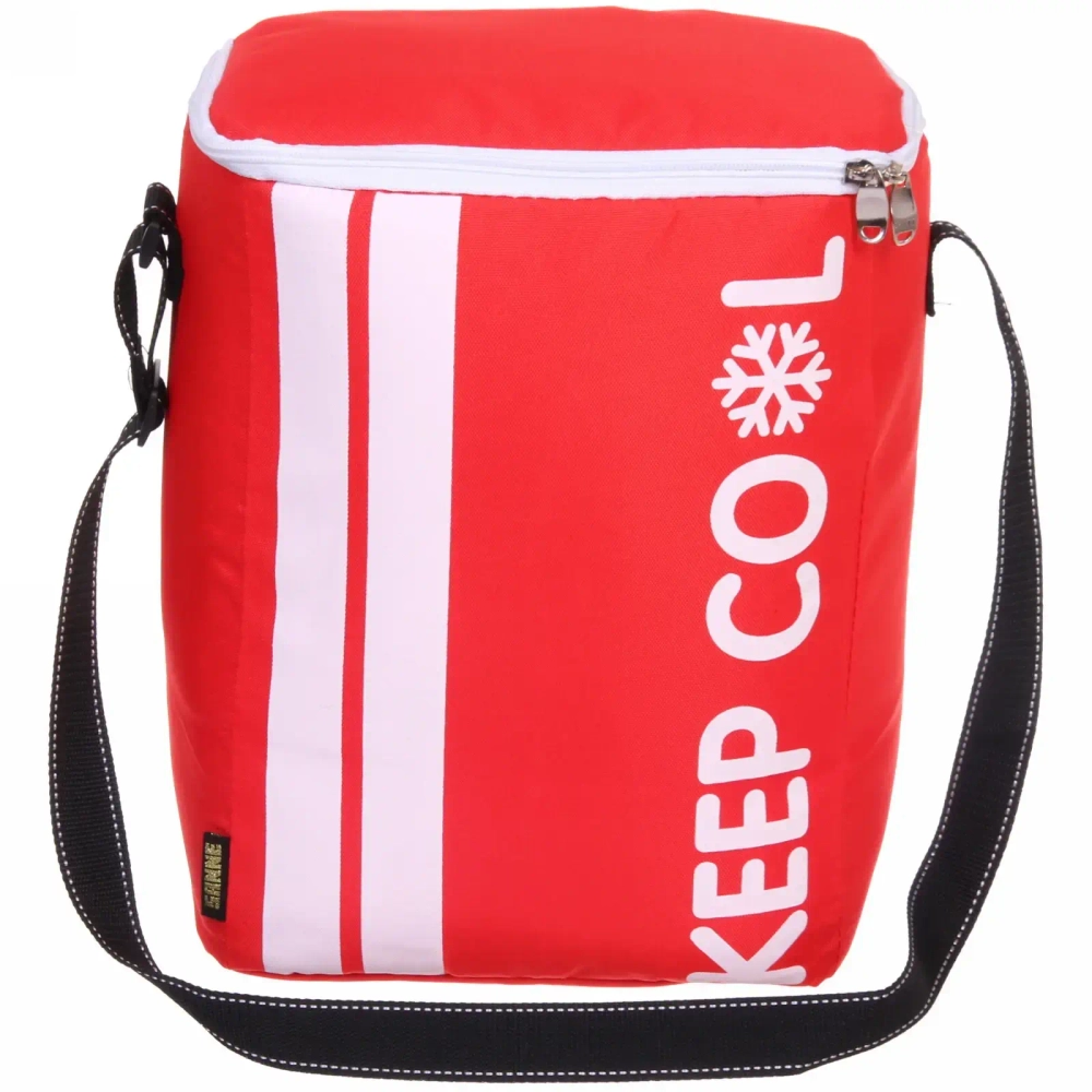 Термосумка 15 л, 25*17.5*32,5 см, Sanne красная