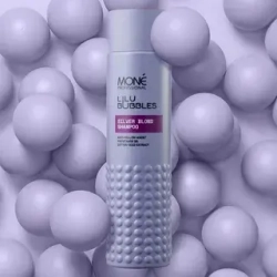 Шампунь для нейтрализации желтизны Mone Professional LILU BUBBLES SILVER BLOND SHAMPOO, 300 мл