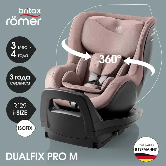 Автокресло Britax Roemer Dualfix Pro M Isofix 0+/1 (0-18 кг)