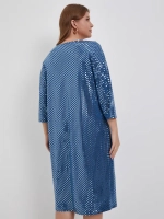 Платье с пайетками вечернее на торжество