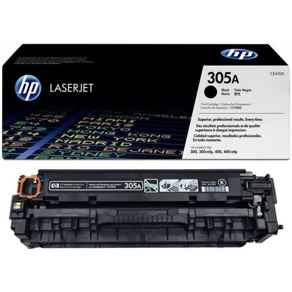 Картридж HP 305A (CE410A) для Color LaserJet Pro M351/M375/M451/M475 черный (2k)