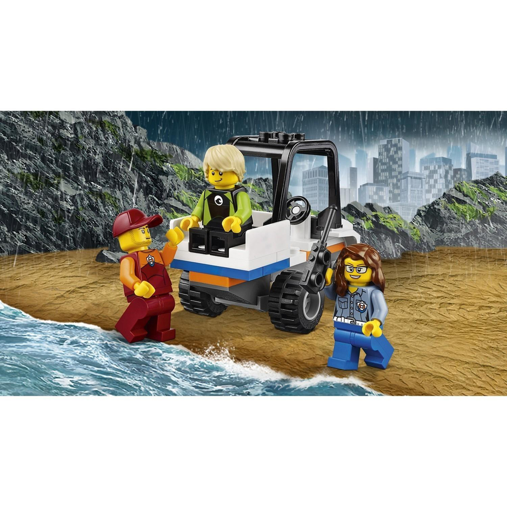 LEGO City: Береговая охрана: Набор для начинающих 60163 — Coast Guard Starter Set — Лего Сити Город