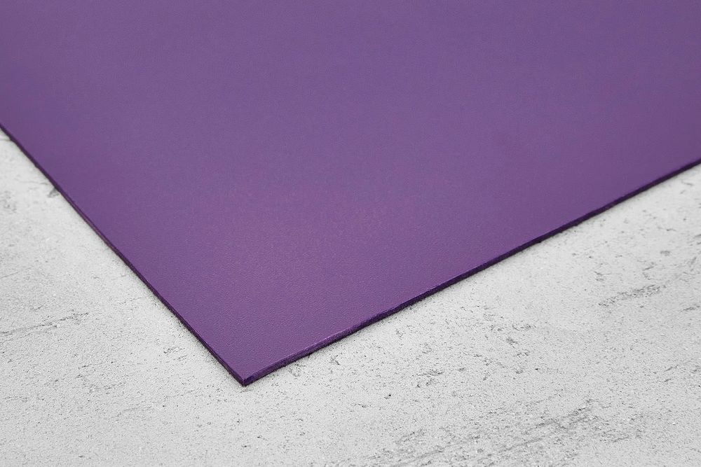 Kydex Toxic Skull black/purple 2,03мм, лист 300x200мм