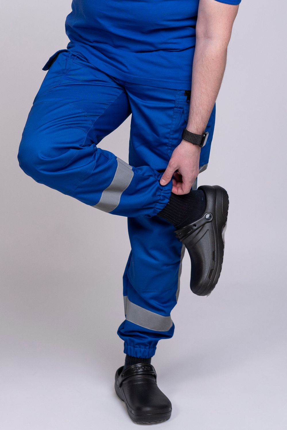 Брюки-джоггеры демисезонные мужские Скорая помощь MedicLine