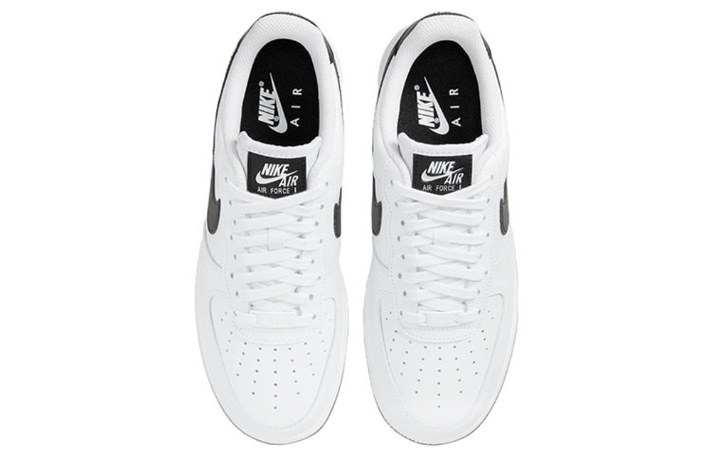 Кроссовки Nike Air Force 1 White Black (Женская размерная сетка)