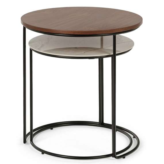 Набор кофейных столов Peyton диаметр 52/45