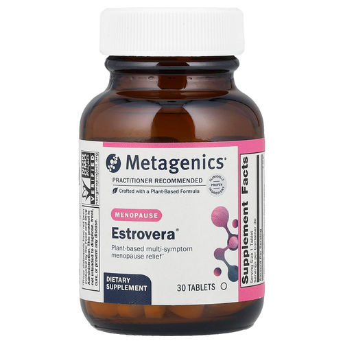 Metagenics, Estrovera®, менопауза, 30 таблеток