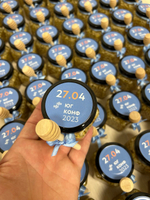 Брендированный мед с орехами для корпоративных подарков