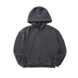 Худи Двухсторонний Nothomme Monterest vintage waffle knit reversible relaxed fit hooded