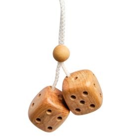 Народные промыслы ДР-515 Подвеска деревянная «Кубики» бол.