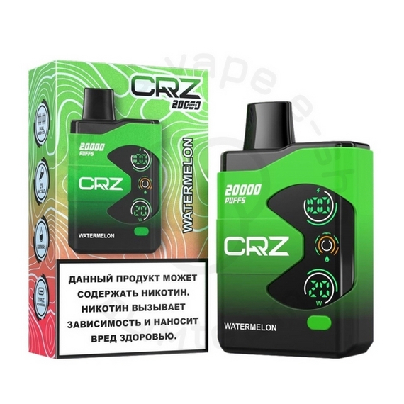 Одноразовая ЭС CRZ 20 000 &quot;Арбуз&quot; (Watermelon) (M)